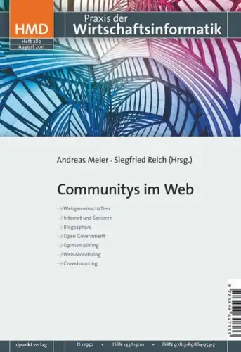 Buch: Communitys im Web, Meier, Andreas, 2011, dpunkt, gebraucht, sehr gut