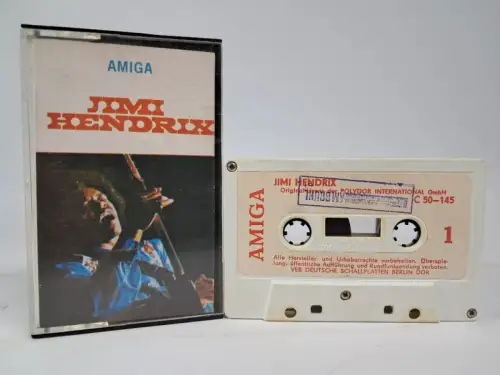MC: Jimi Hendrix, AMIGA - C 50-145, DDR, Kassette, Tape, Musik, gebraucht, gut
