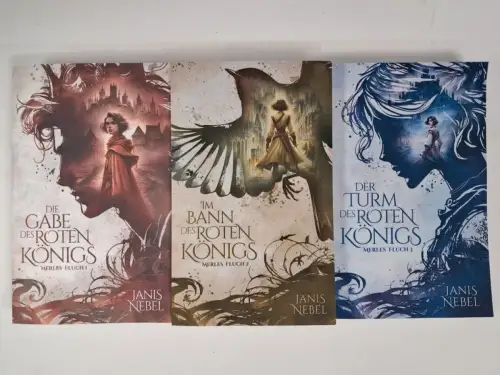 Buch: Merles Fluch Trilogie (komplett), Janis Nebel, 3 Bände, YA Fantasy