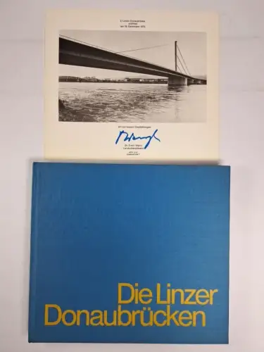 Buch: Die Linzer Donaubrücken, Festschrift zur Fertigstellung und Weihe 1972