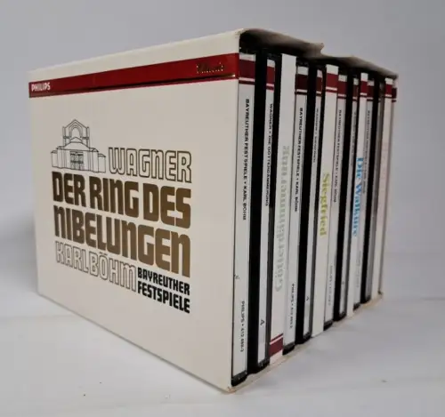 CD-Box: Richard Wagner - Der Ring des Nibelungen (Gesamtaufnahme), Karl Böhm