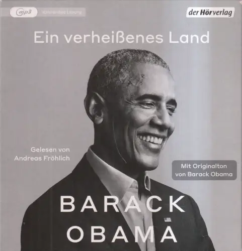 CD-Box: Barack Obama - Ein verheißenes Land, 2020, Andreas Fröhlich, 4 mp3-CDs