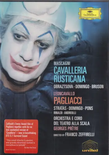 DVD: Cavalleria Rusticana / Pagliacci, 2005, Placido Domingo u.a., Klassik