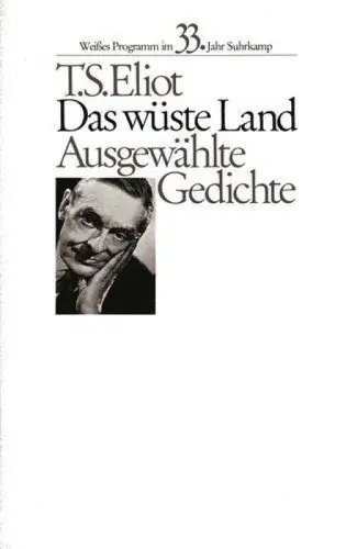 Buch: Das wüste Land, Eliot, T. S., 1983, Suhrkamp, Ausgewählte Gedichte