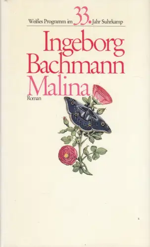 Buch: Malina, Bachmann, Ingeborg, 1983, Suhrkamp, Roman, gebraucht, sehr gut