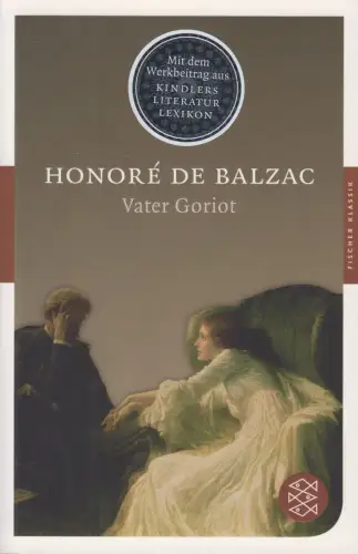 Buch: Vater Goriot, Roman. Honoré de Balzac, 2008, Fischer, gebraucht, sehr gut