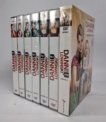 5 DVD-Boxen: Danni Lowinski Staffel 1-5, Annette Frier, original verpackt!