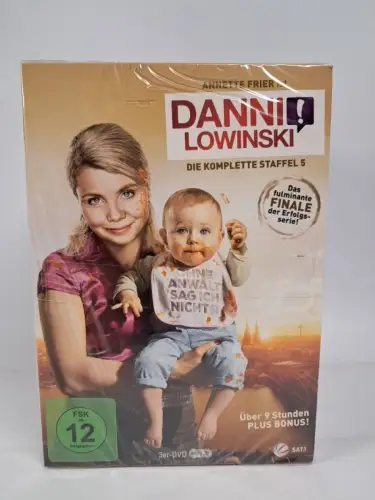5 DVD-Boxen: Danni Lowinski Staffel 1-5, Annette Frier, original verpackt!
