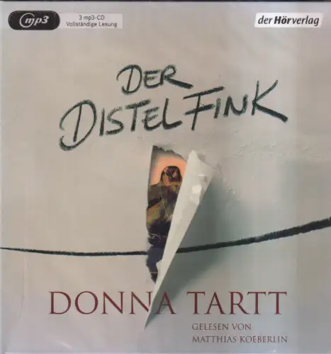 CD-Box: Donna Tartt - Der Distelfink, 2015, Gelesen von Matthias Koeberlin, mp3