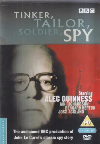 Doppel-DVD: Tinker, Tailor, Soldier, Spy, 2003. Alec Guinness u.a., BBC