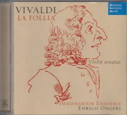 CD: Antonio Vivaldi, La Follia, 2010, Violin Sonatas, Dhm, Musik, Klassik
