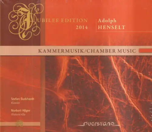 CD: Adolph Henselt, Kammer Musik, Jubilee Edition 2014, Querstand, wie neu