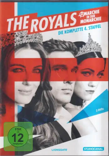 DVD-Box: The Royals - Die komplette Staffel 4, 2018, Serie, 3 DVDs, Studiocanal