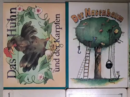 12 Kinder Pappbücher: Windkinder, Nasenbaum, Das A-B-C, Sommerwiese, Herbstwind