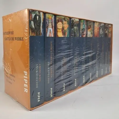 Buch: Fjodor M. Dostojewski - Sämtliche Werke. 10 Bände, Piper Verlag, NEU! OVP