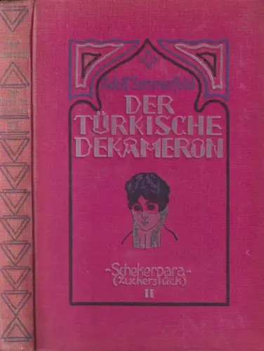Buch: Der Türkische Dekameron II, Schekerpara (Zuckerstück), Adolf Sommerfeld