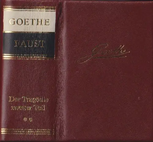 Buch: Faust, 2. Teil, Goethe, Johann Wolfgang. 1981, Offizin Andersen Nexö