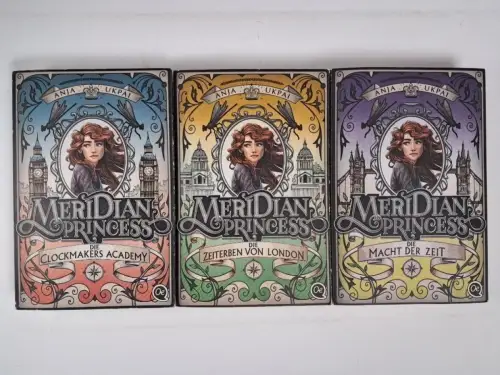 Buch: Meridian Princess 1-3 (komplett), Anja Ukpai, 3 Bände, Oetinger Verlag
