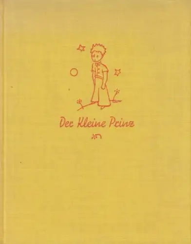 Buch: Der Kleine Prinz, Saint-Exupery, Antoine de. 1970, Verlag Volk und Welt