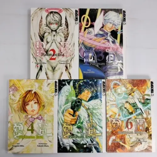 Manga: Platinum End 2-6, Tsugumi Ohba & Takeshi Obata, Tokyopop, 5 Bände