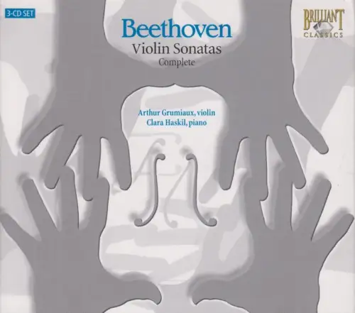 CD-Box: Ludwig van Beethoven, Violin Sonatas,  Brilliant Classics, 3 CDs, gut