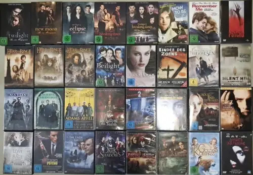 60 DVDs Sammlung / Konvolut / Paket Fantasy, Horror, Superhelden, Vampire ...
