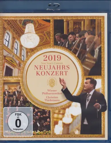 Blu-ray: Neujahrskonzert 2019 Christian Thielemann, Wiener Philharmoniker, Musik