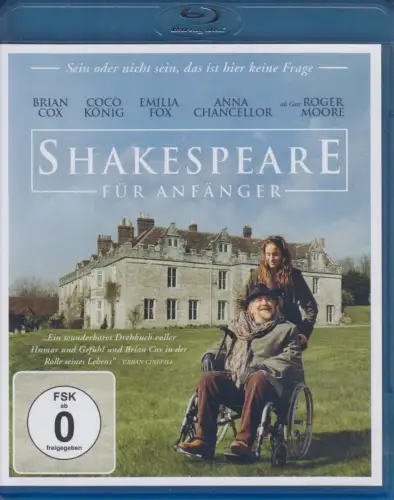 Blu-ray: Shakespeare für Anfänger, 2016 Brian Cox u.a., gebraucht, sehr gut