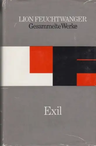 Buch: Exil, Feuchtwanger, Lion. Gesammelte Werke in Einzelausgaben, 1988, Roman