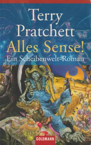 Buch: Alles Sense!, Pratchett, Terry, 1994, Goldmann Verlag,  Scheibenwelt-Roman
