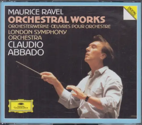 CD-Box: Maurice Ravel, Orchestral Works, 1989, Deutsche Grammophon, 3 CDs