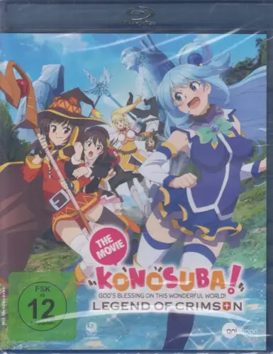 Blu-ray: Konosuba - The Movie, 2020, Legend of Crimson, Animoon, Film, Anime