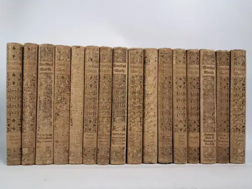 Buch: Goethes Werke, 16 Bände, Gutenberg-Verlag, Johann Wolfgang von Goethe