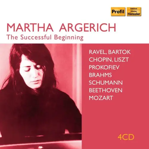 CD-Box: Martha Argerich - The Successful Beginning, 2018, Profil Medien, Musik