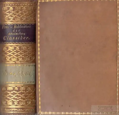 Buch: Etui-Bibliothek der Deutschen Classiker No LXI / LXII / LXIII... Schumann