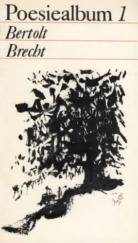 Buch: Poesiealbum 1, Brecht, Bertolt. 1980, Verlag Neues Leben, gebraucht, gut