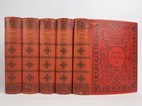 Buch: Heinrich Zschokke's Novellen 1-10, H. R. Sauerländer, 10 in 5 Bänden