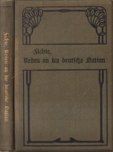 Buch: Reden an die deutsche Nation. J. G. Fichte, Bibliographisches Institut