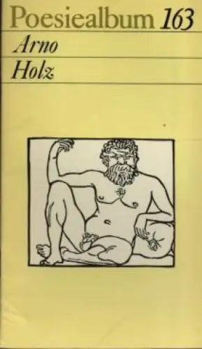 Buch: Poesiealbum 163, Holz, Arno. Poesiealbum, 1981, Verlag Neues Leben