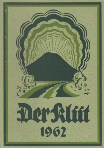 Buch: Der Klüt 1962, Kittel, Hans, 1962, Niemeyer, Heimatkalender, gebraucht gut