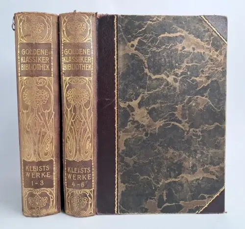 Buch: Heinrich v. Kleists Werke in sechs Teilen, Bong, 6 Teile in 2 Bänden