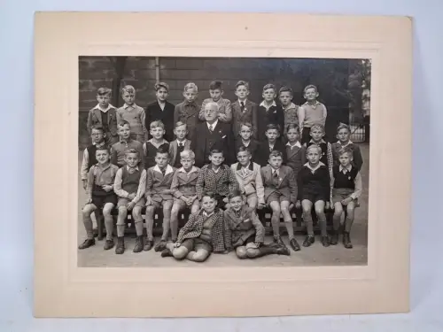 Fotografie: F. Arthur Schule, Leipzig - Klasse 1b Friedrich-List-Schule 1938