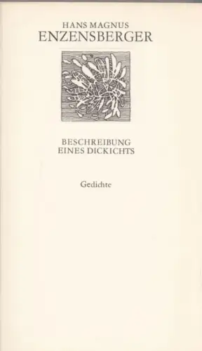 Buch: Beschreibung eines Dickichts, Enzensberger, Hans Magnus. Weiße Reihe 11100