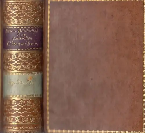 Buch: Etui-Bibliothek der Deutschen Classiker. Schumann / Friedrich, ca. 1816