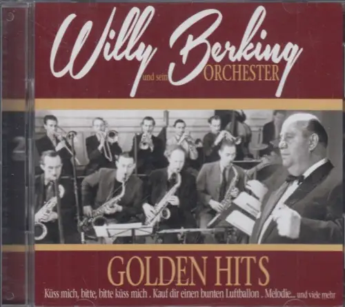 Doppel-CD: Willy Berking, Golden Hits, 2014, Zyx Music, Big Band, Schlager