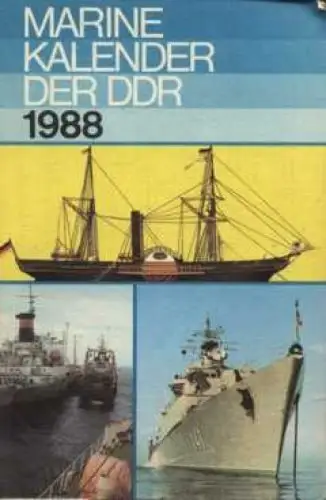 Buch: Marinekalender der DDR 1988, Flohr, Dieter und Robert Rosentreter. 1987