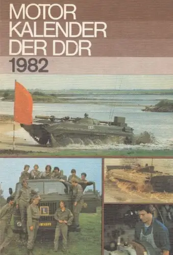 Buch: Motor-Kalender der DDR 1982, Großpietsch, Walter. 1981, gebraucht, gut