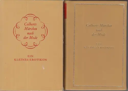 Buch: Colberts Märchen nach der Mode, Zander, Heinz. 1990, Hinstorff Verlag