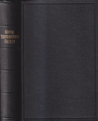 Biblia: Novum Testamentum Graece, Nestle, D. Eberhard; Nestele, Erwin, 1952