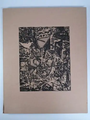 Mappe: Günter Horlbeck - Neue Bildungen der Natur vorgeschlagen, 16 Radierungen